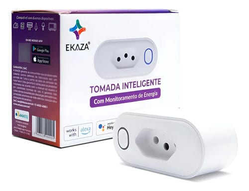 Ekaza EKNXT005 tomada inteligente Wi-Fi 16 A