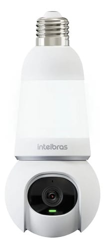 Intelbras iM6 câmera-lâmpada Wi-Fi colorida, interna