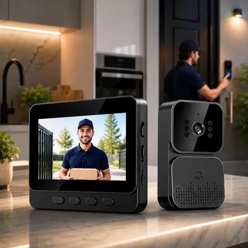 VLX vídeo porteiro sem fio com monitor de 4,3 polegadas