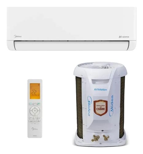 Midea AirVolution Inverter 9.000 BTUs frio com Wi-Fi